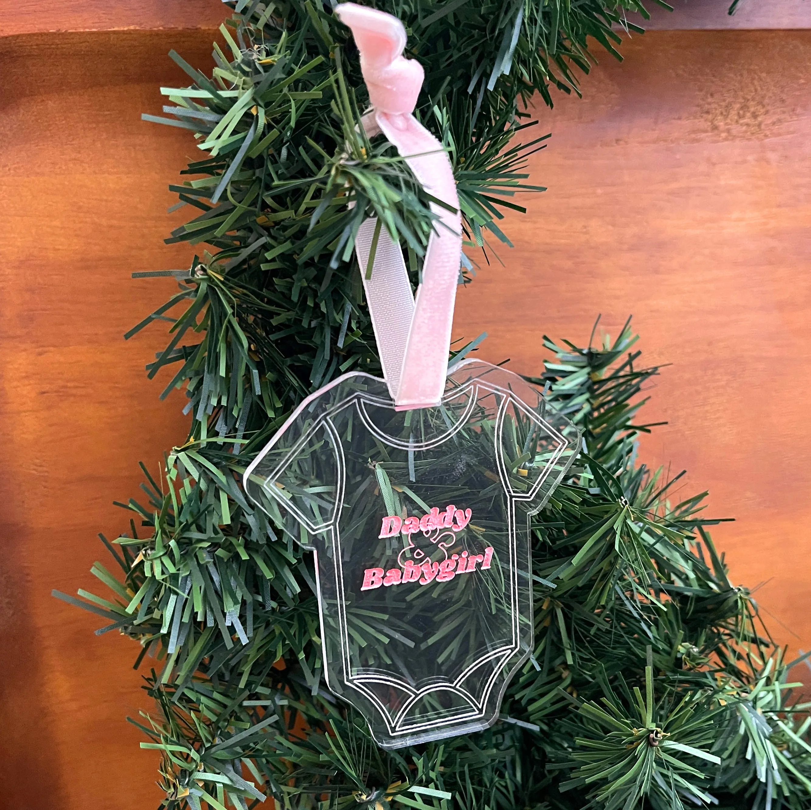 Personalized Caregiver & Little BDSM Ornament