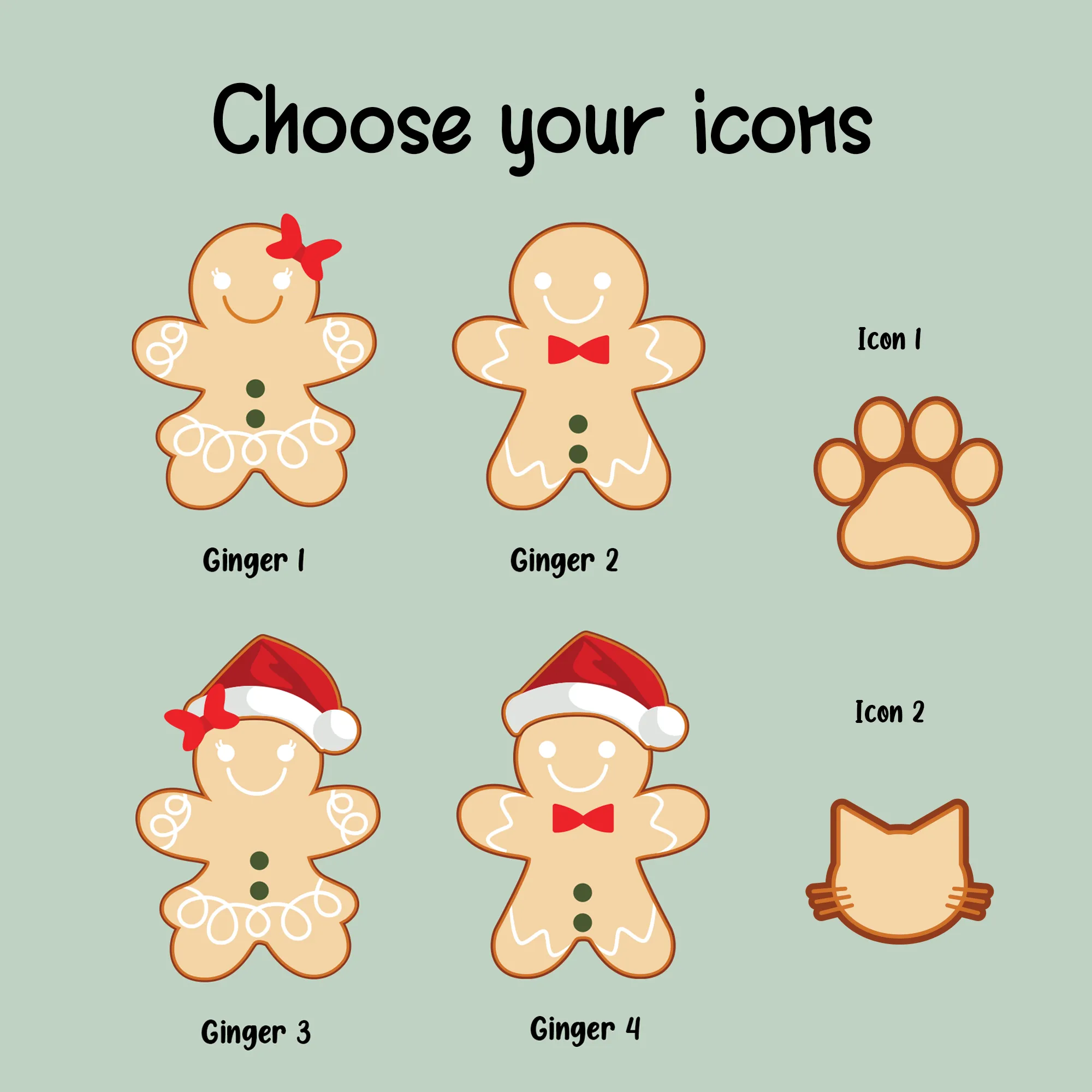 Personalized Family Christmas Ornaments, Family Christmas Shaker Ornaments CF208