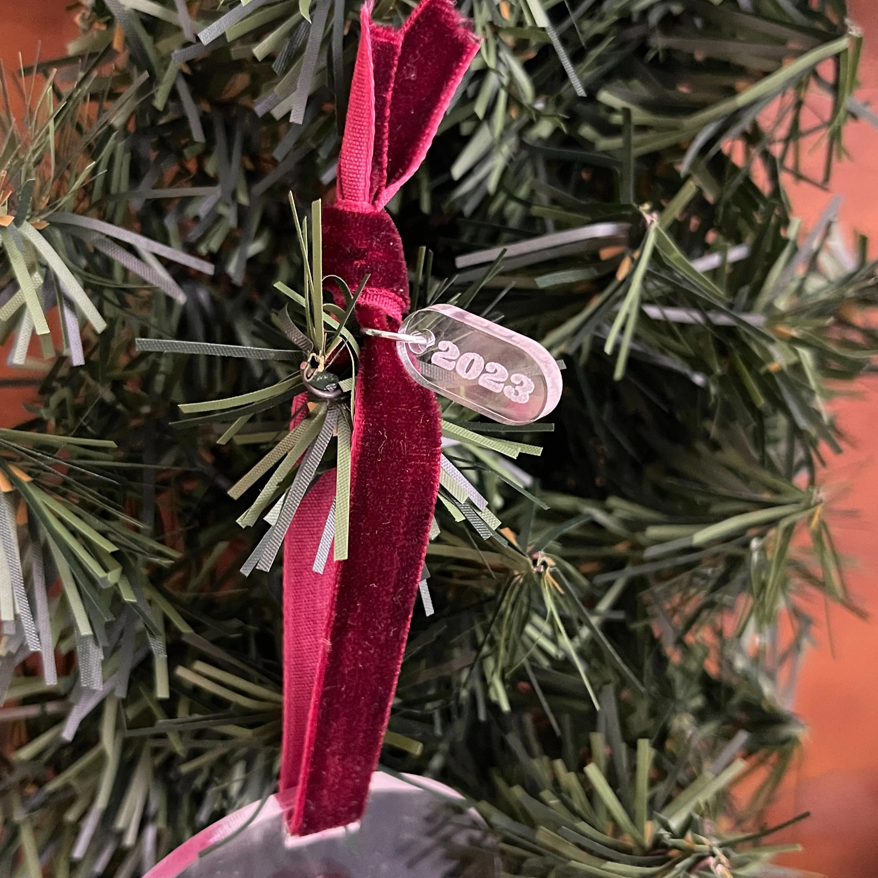 Personalized Our First Christmas Subtle BDSM Ornament