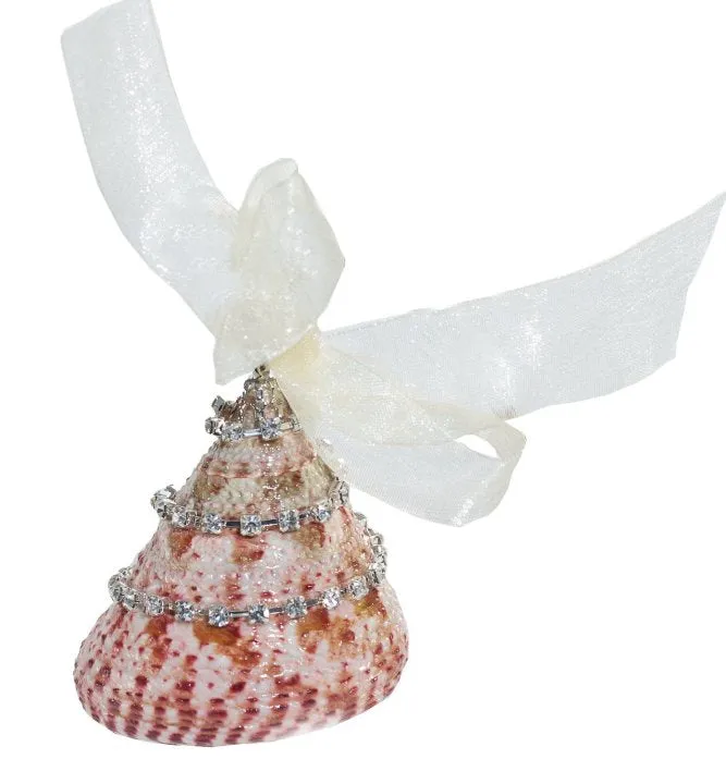 Poseidon's Jewels Swarovski Crystals Seashell Ornament Set