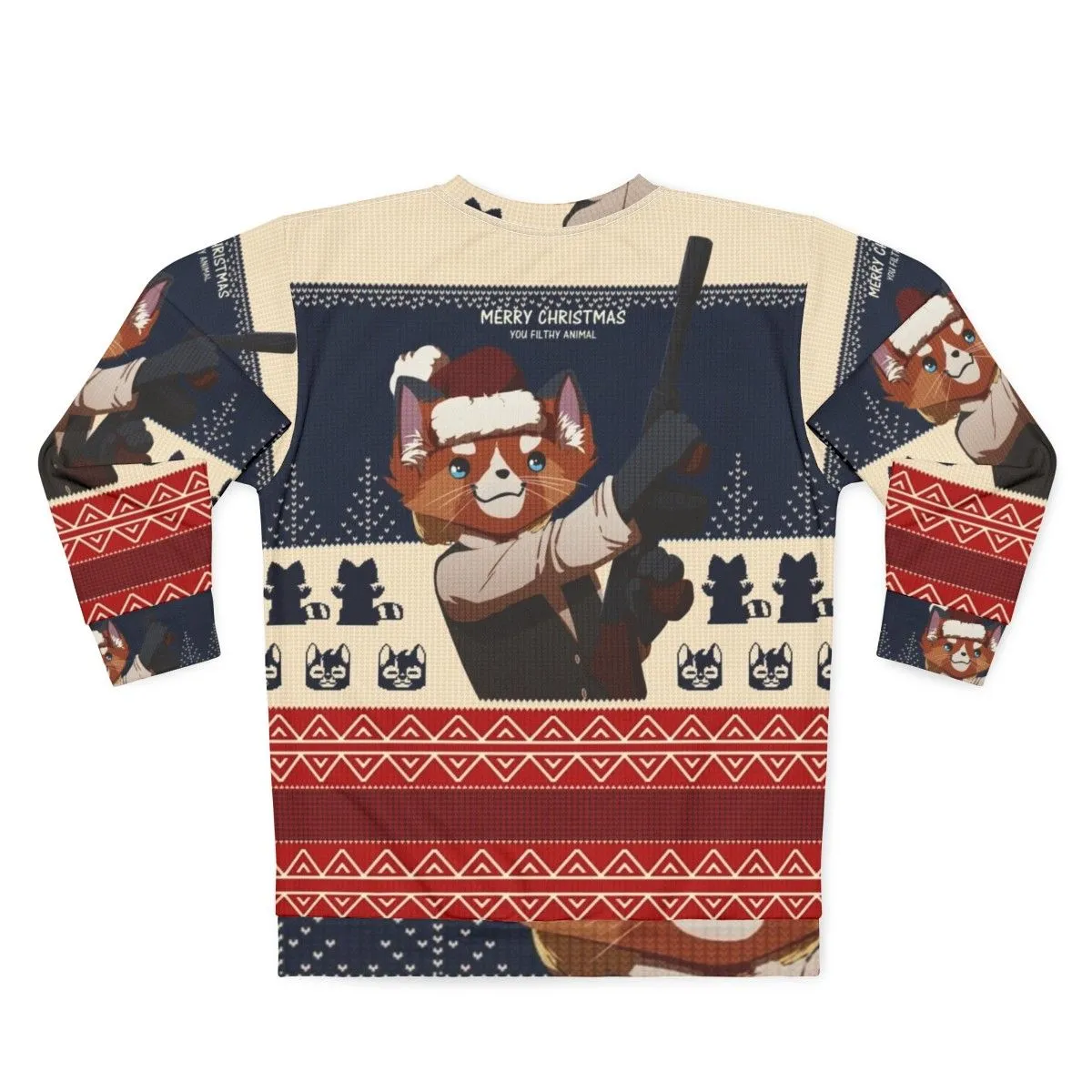 "Merry Christmas You Filthy Animal" Home Alone Inspired Sweatshirt