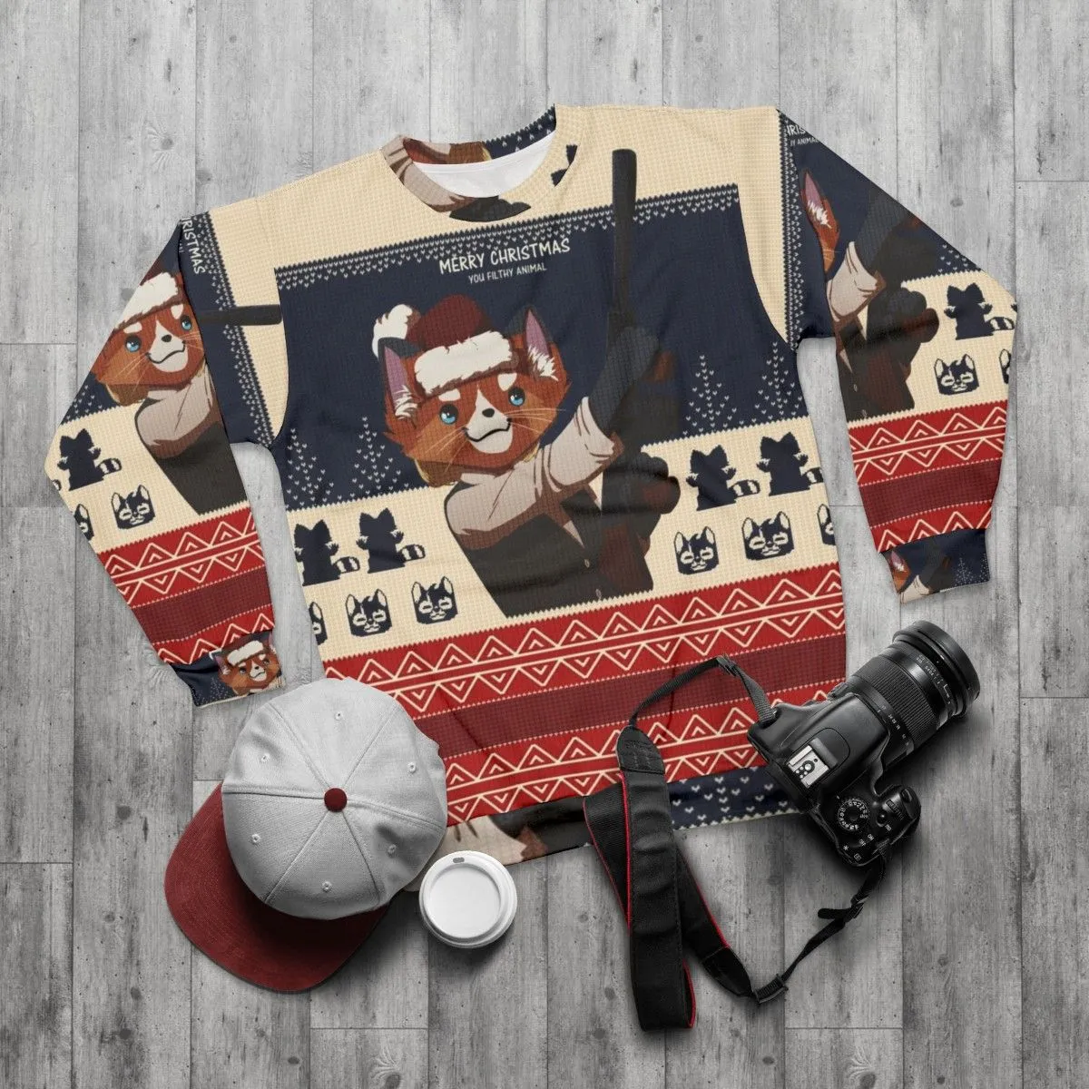 "Merry Christmas You Filthy Animal" Home Alone Inspired Sweatshirt
