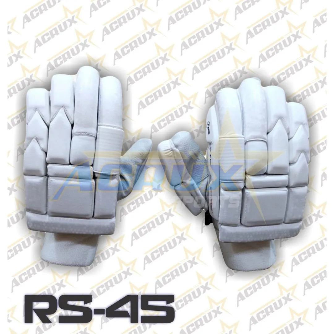 RS 45 Fusion Style Cricket Batting Gloves Pittard Palm