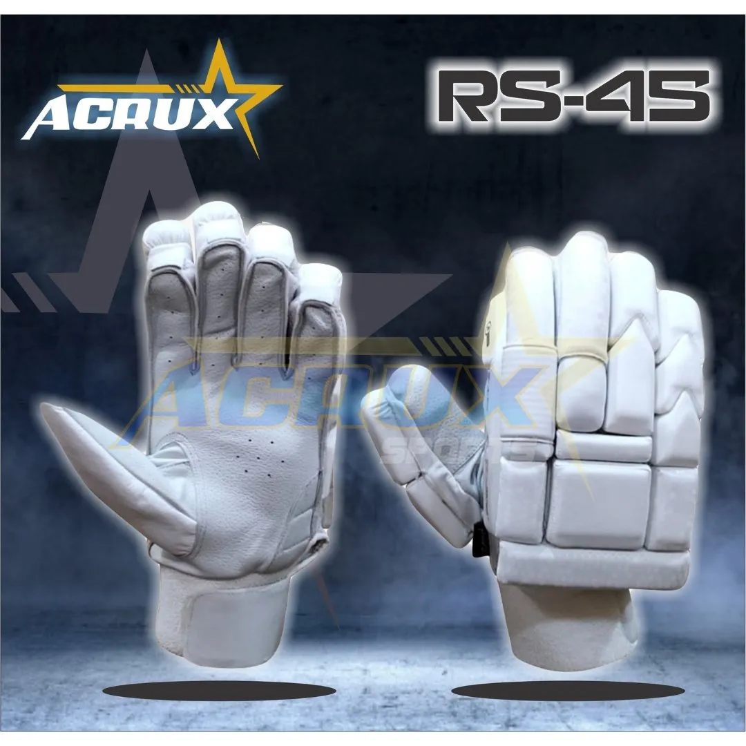 RS 45 Fusion Style Cricket Batting Gloves Pittard Palm