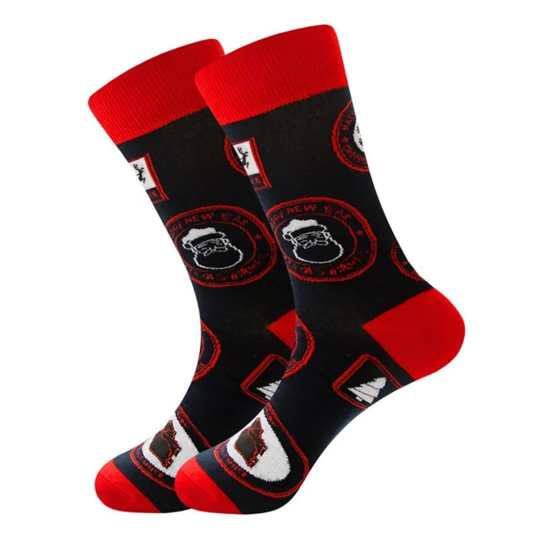 Socks - Christmas Patches
