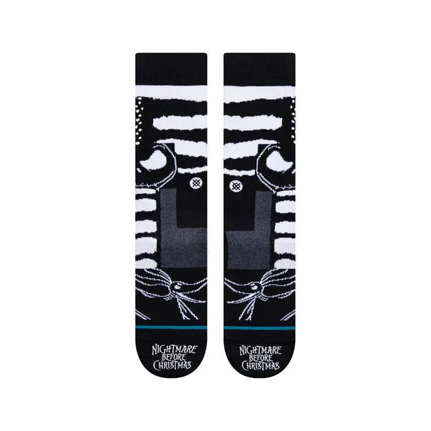 Stance Nightmare Before Christmas Patch Crew Socks - Black