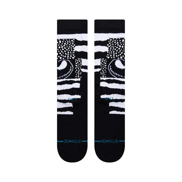 Stance Nightmare Before Christmas Patch Crew Socks - Black