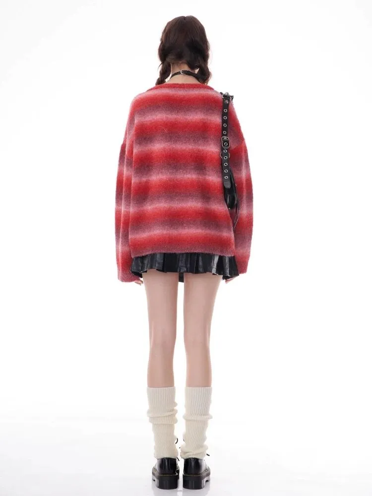Striped Christmas Battle Sweater【s0000006156】