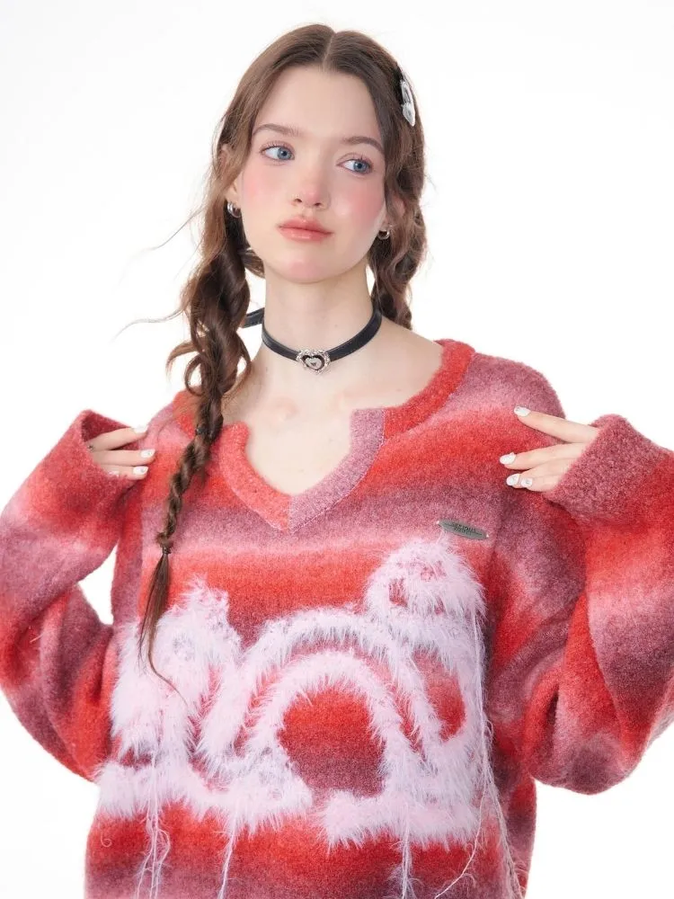 Striped Christmas Battle Sweater【s0000006156】