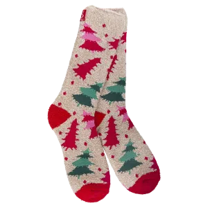 Super Soft Christmas Tree Socks