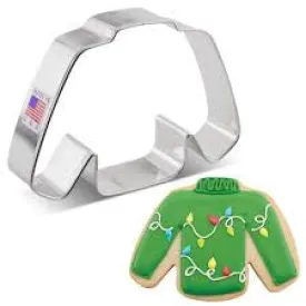 Sweater cookie cutter