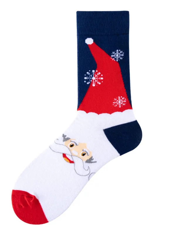 Unisex  mid-calf socks with Christmas fun patterns (a variety of colors to choose from)