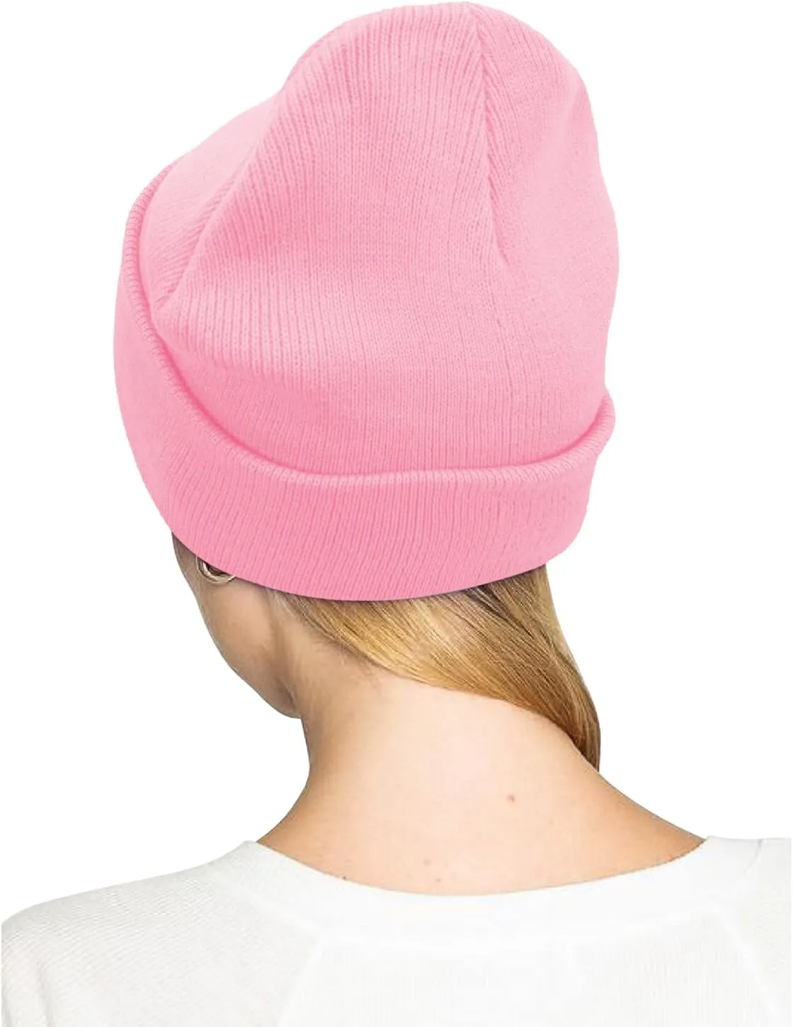 UTTPLL Knit Beanie Hat Soft Cute Unisex Skull Beanie Stretchy Hats with Smile Face for Men/Women
