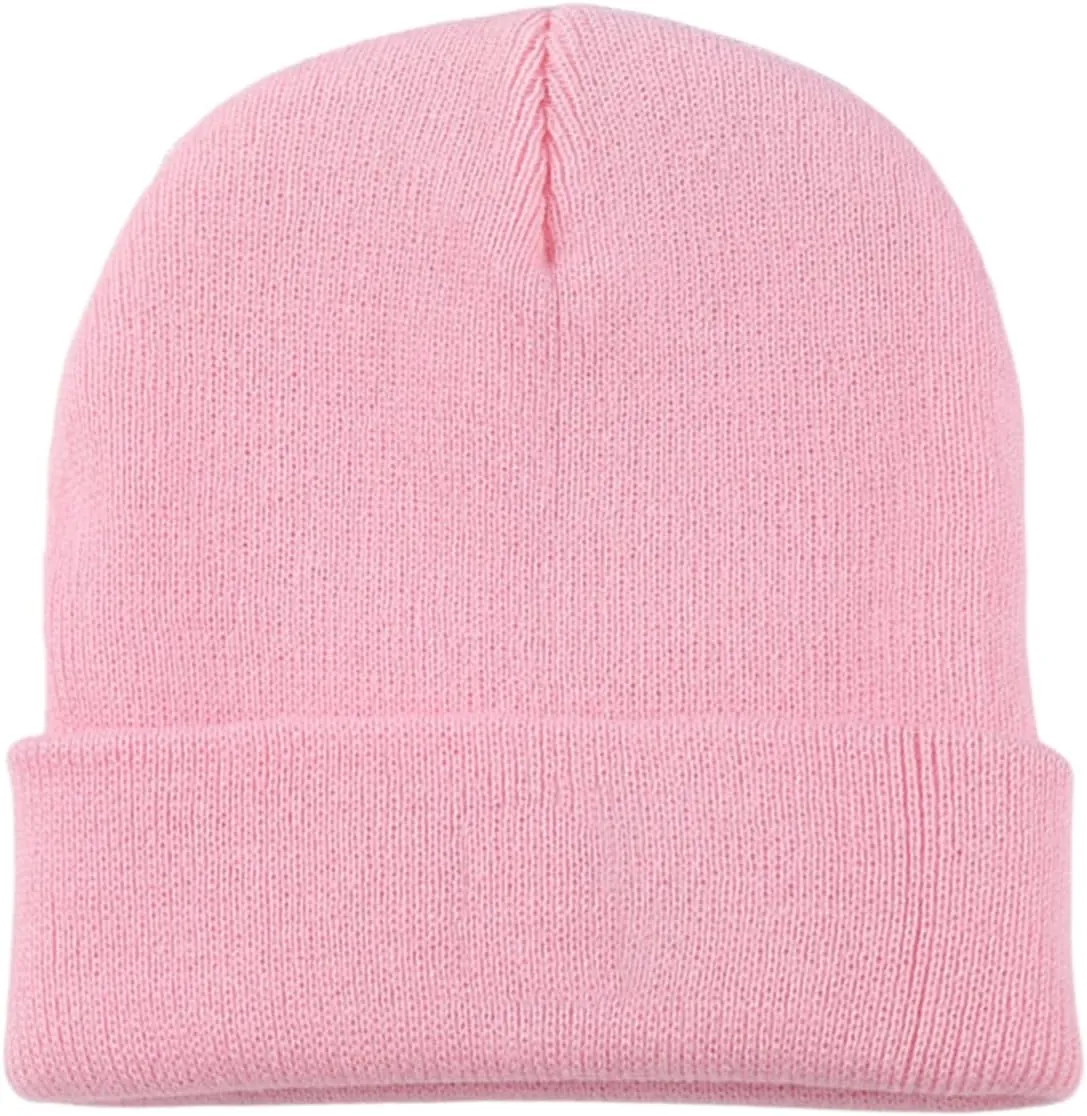 UTTPLL Knit Beanie Hat Soft Cute Unisex Skull Beanie Stretchy Hats with Smile Face for Men/Women