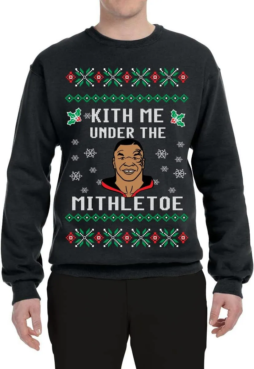Wild Bobby Merry Chrithmith Ugly Christmas Sweater Unisex Crewneck Graphic Sweatshirt