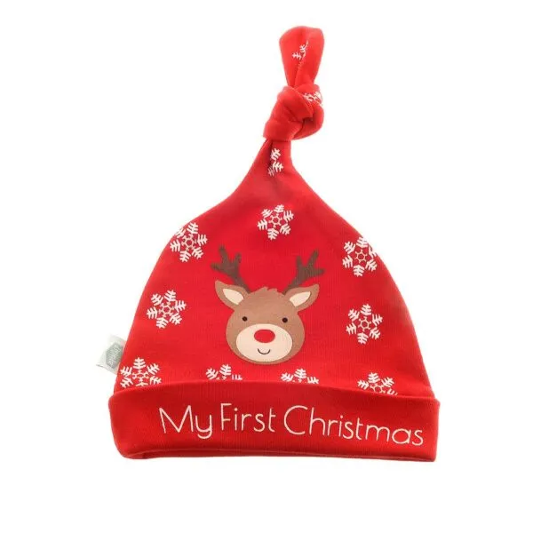Ziggle - My First Christmas Reindeer Cotton Hat
